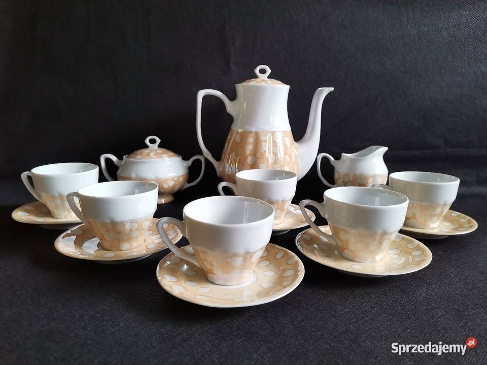 Stary nieużywany serwis kawowy porcelana Porcelana i szkło Katowice
