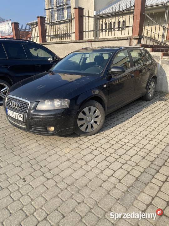 Audi a3 8p 19tdi 105 BLS ładny stan ABS małopolskie Wilkowisko