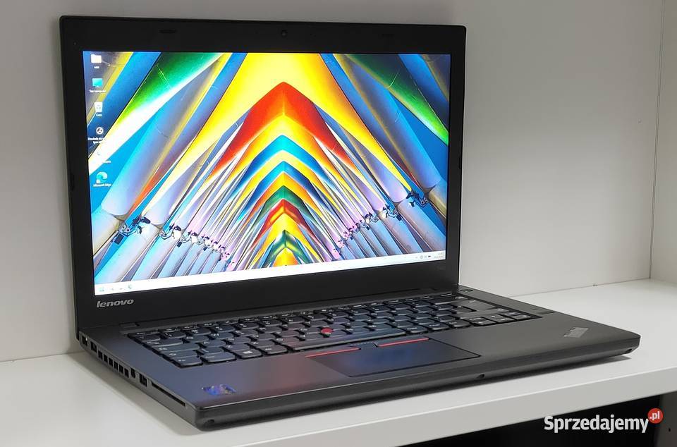Laptop Lenovo T450 Intel i55300u 8GB Win11 Taktowanie 2900