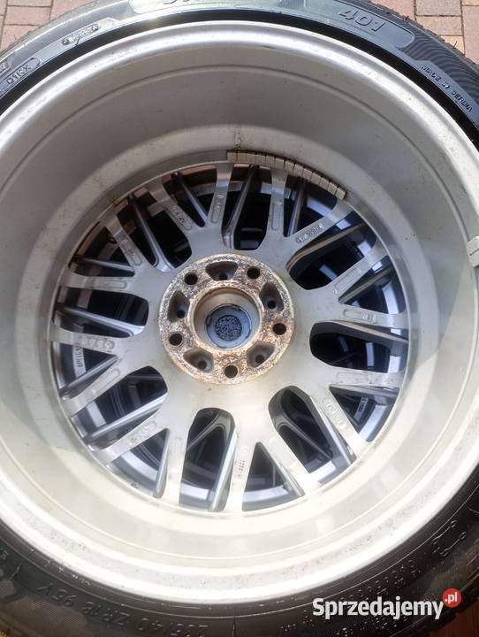 Alufelgi 18 BMW z oponami Średnica 18" Borków