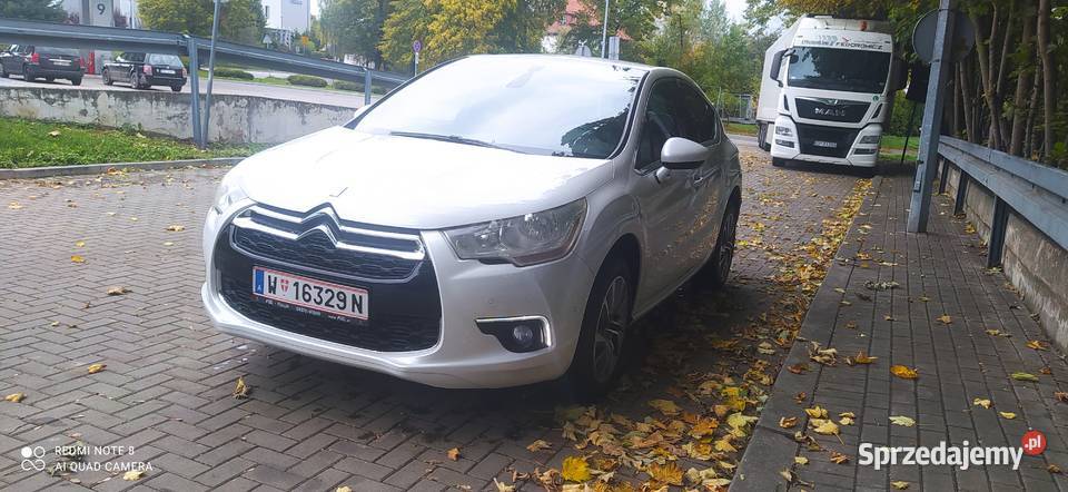 Citroen DS4 biała perła 16 benzyna 120 opolskie