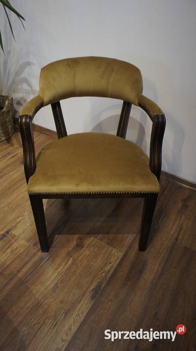 Stylowy fotel vintage renowacji idealny do Lusówko sprzedam