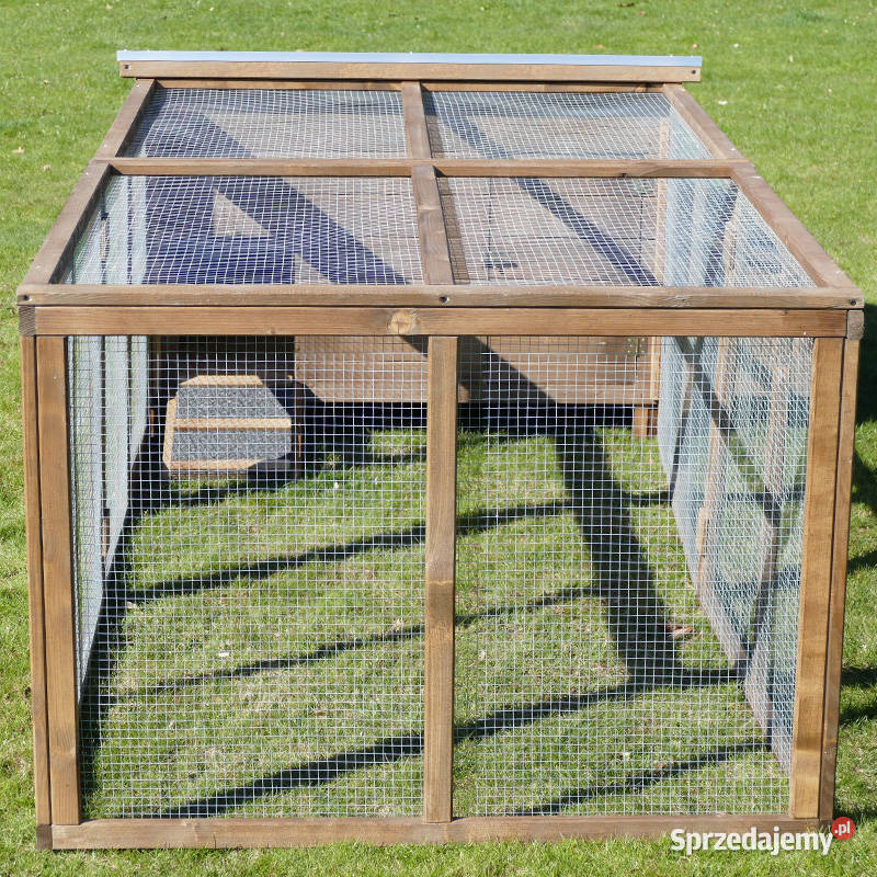 Kurnik Rocky V z podwójnym parkiem okno Trzemeśnia