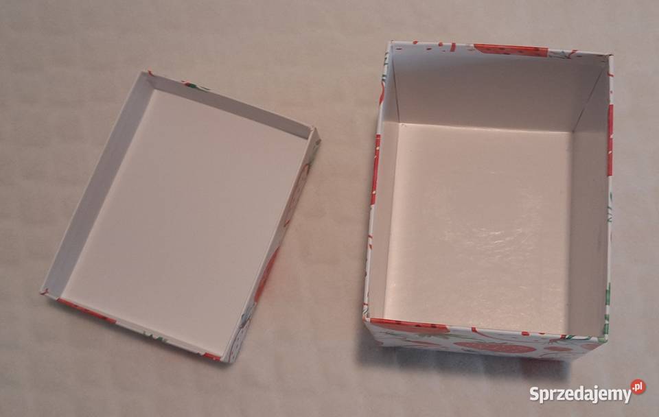 Pudełko z pokrywką ozdobne dekoracyjne na sprzedam