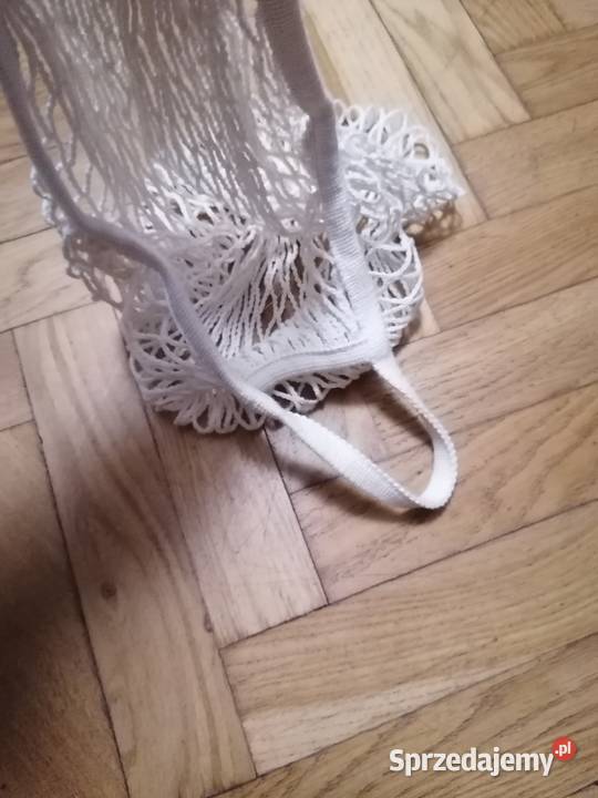 Torba biała sznurkowa Gdańsk