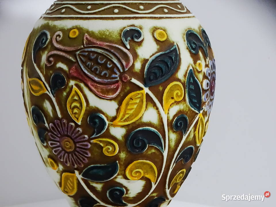 Wazon ceramiczny dekoracyjny WGermany 30 styl Biłgoraj