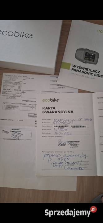 Rower Ecobike Expedition SUV Yellow Gniezno