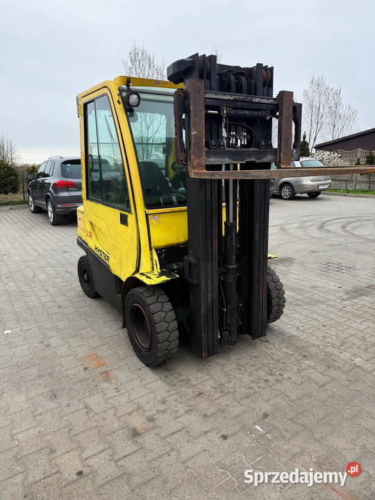 wózek widłowy HYSTER H25FT LPG Triplex 49m 25T łódzkie Działoszyn