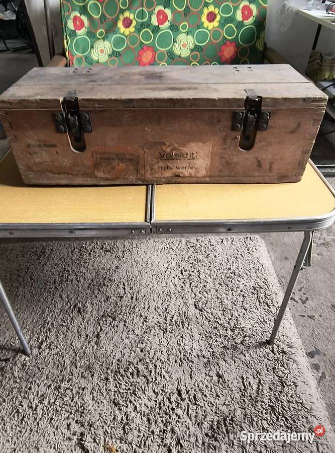 Skrzynia amunicyjna Luftwaffen Skarżysko-Kamienna