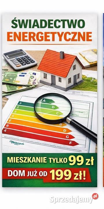 Świadectwo charakterystyki energetycznej budynku Usługi Katowice