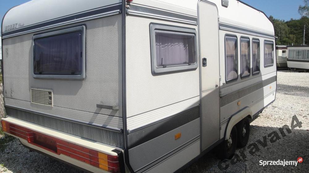 PRZYCZEPA KEMPINGOWA HOBBY TQM 525 VAT marża Przyczepy i naczepy