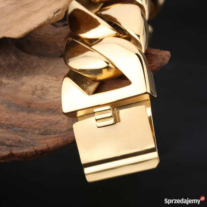 Złota bransoletkabransoleta męska oryginalna złote wielkopolskie Ostrzeszów sprzedam