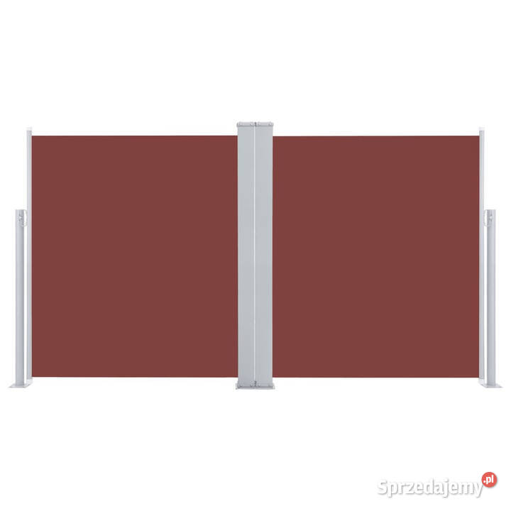Zwijana markiza boczna brązowa 140 x 600 mazowieckie Warszawa