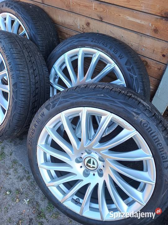 Felgi aluminiowe Tomason TN16 5x108 z oponami Toruń sprzedam