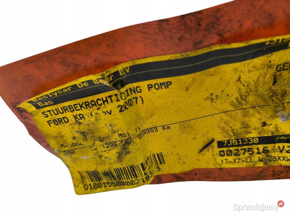 POMPA WSPOMAGANIA Ford Ka Fiesta 13 125 Chełm