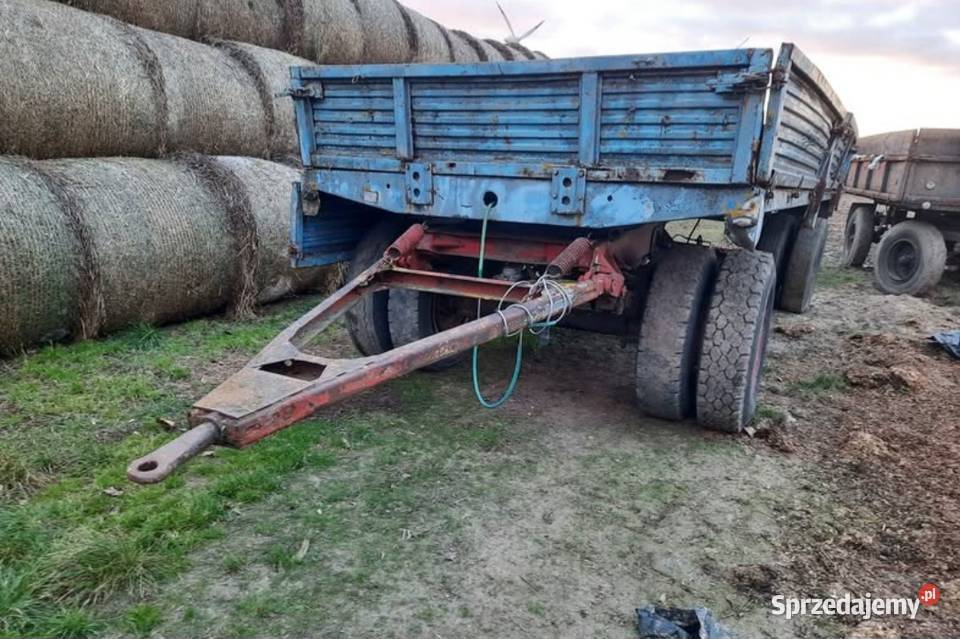 Przyczepa 12 t sztywna Kłodawa sprzedam