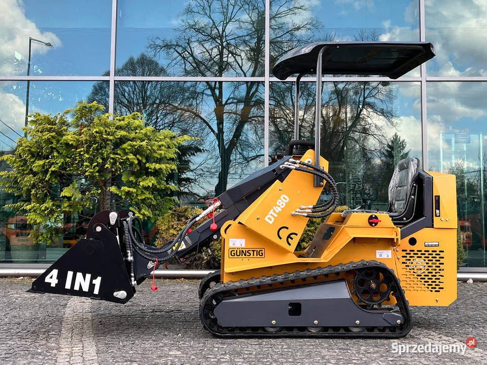 Miniładowarka gąsienicowa skid steer 480 Gnstig Kęty