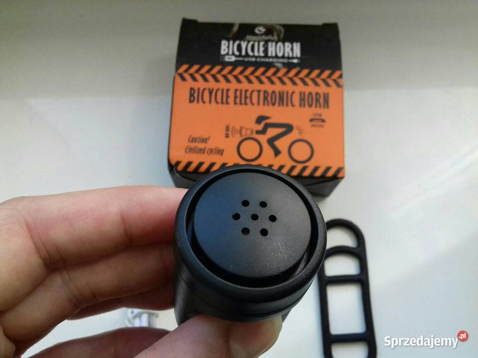 Elektryczny dzwonek rowerowy i alarm na Bydgoszcz