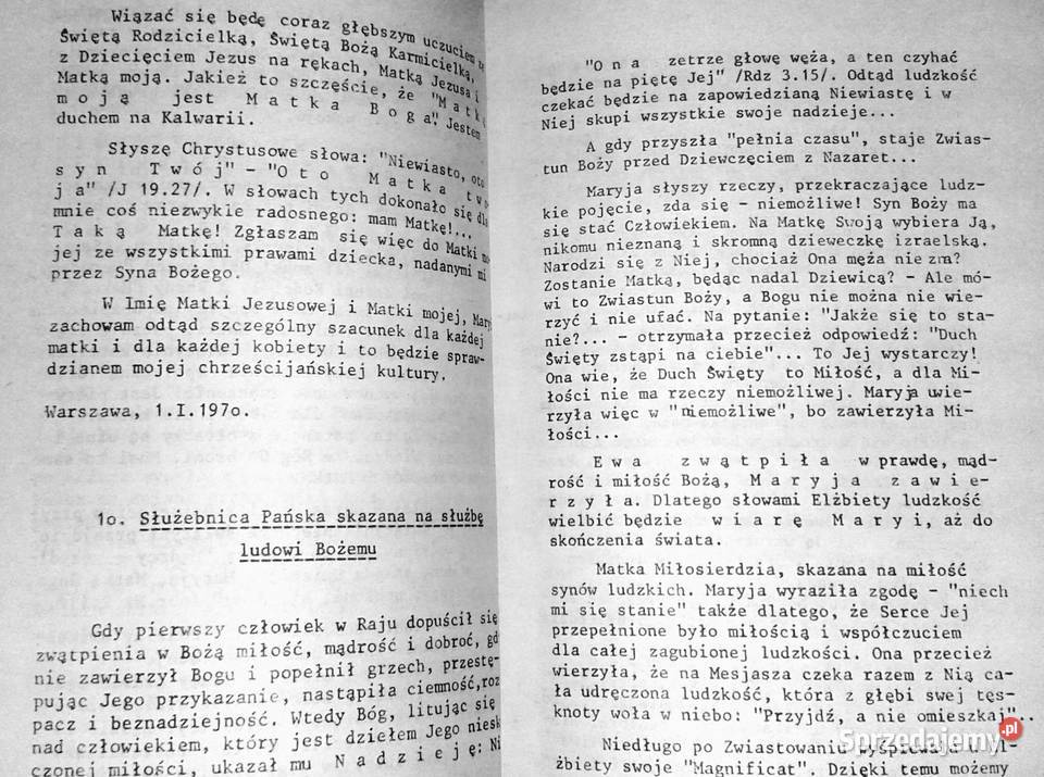 Rozważania o Matce Boga Człowieka Stefan Kard Chełm