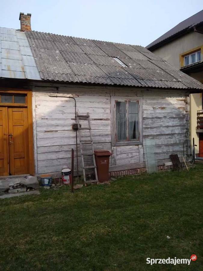 Sprzedam dom drewniany do rozbiórki bez lubelskie Szczebrzeszyn sprzedam