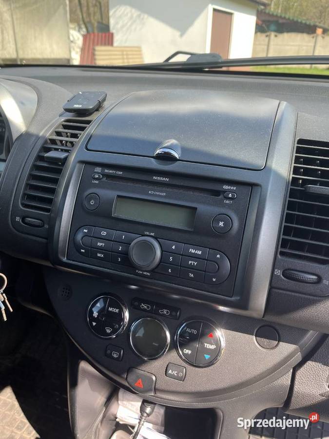 Nissan Note 14 benzyna immobilizer Note Poczesna