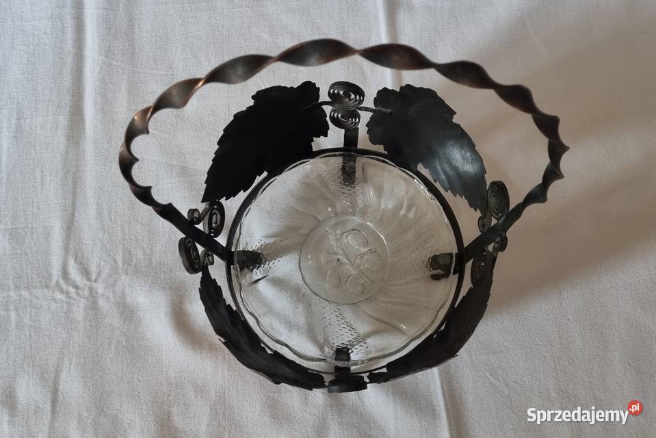 Miedziany koszpatera na owoce metaloplastyka mazowieckie Warszawa