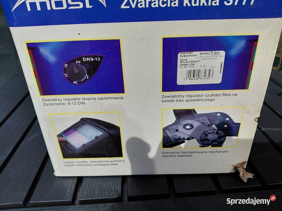 Przyłbica spawalnicza S777 Kraków