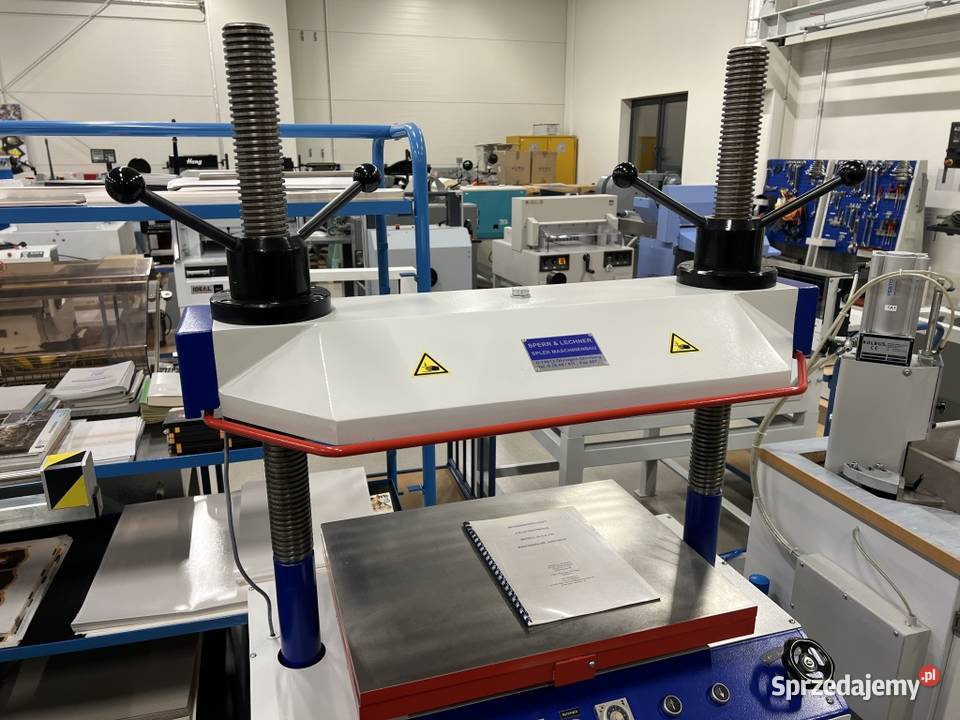 Prasa introligatorska hydrauliczna Sperr Lechner Produkcja Radom