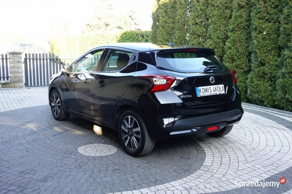 Nissan Micra Nowy Super Stan Serwis LED czarny Micra Płońsk