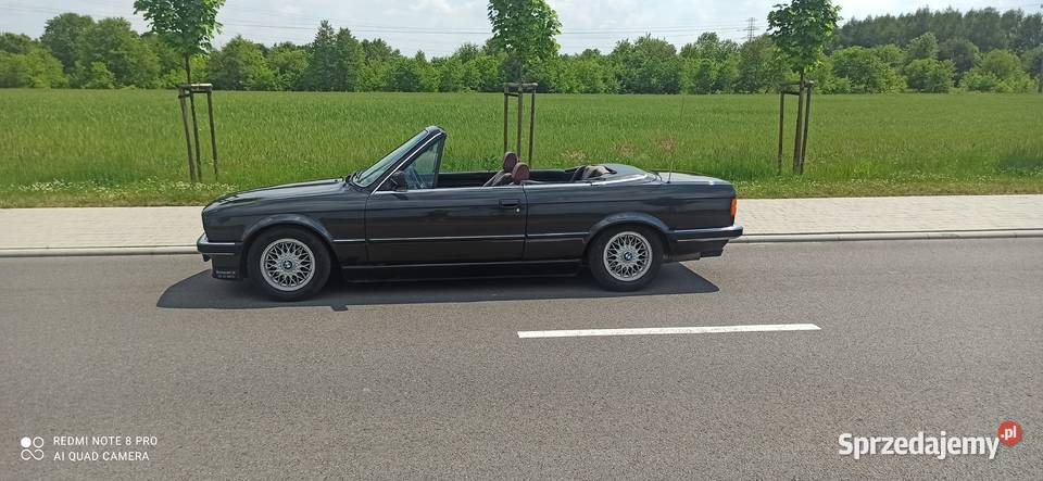bmw e30 cabrio przebieg 95 Seria 3 Imielin sprzedam