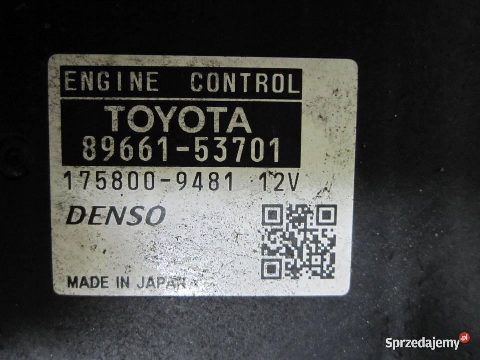 LEXUS IS II 22 D 08r komputer sterownik silnika świętokrzyskie