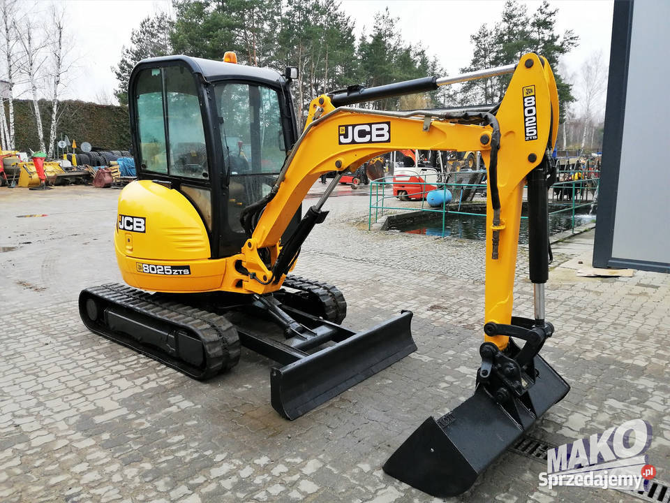 Koparka gąsienicowa JCB 8025 ZTS 2013