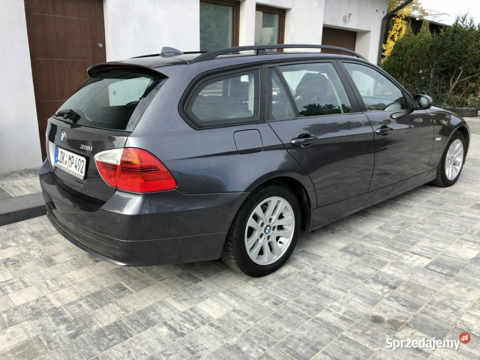 BMW 318 e91 zadbane E90 20052012 podgrzewane fotele wielkopolskie Poznań