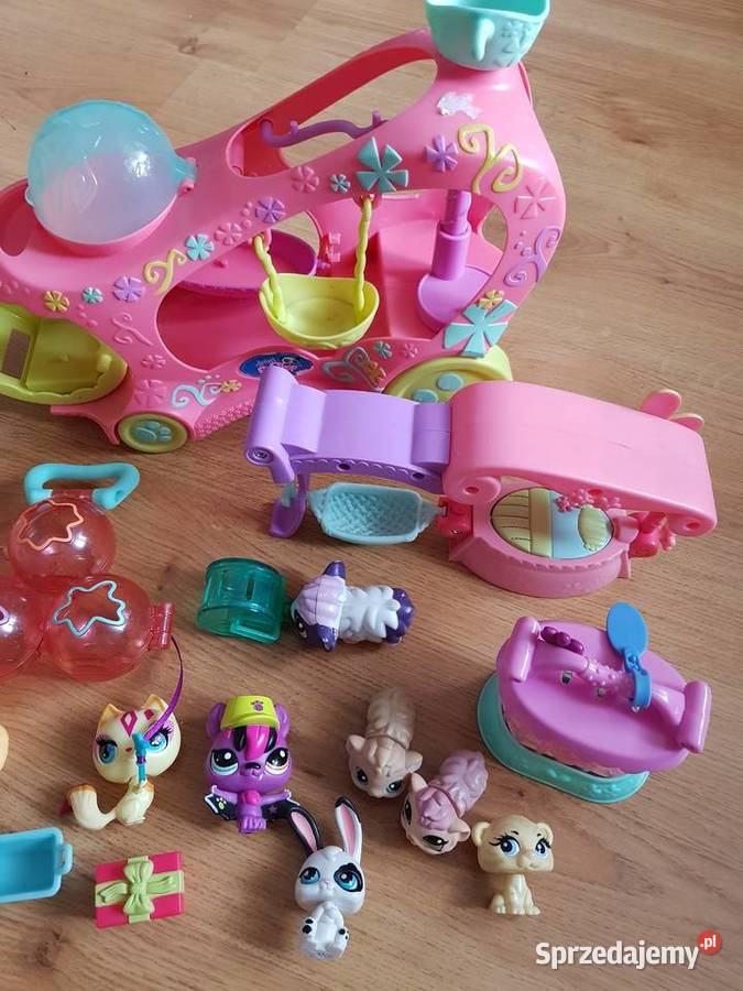 Littlest pet shop zestaw z autem Pozostałe świętokrzyskie Rożki