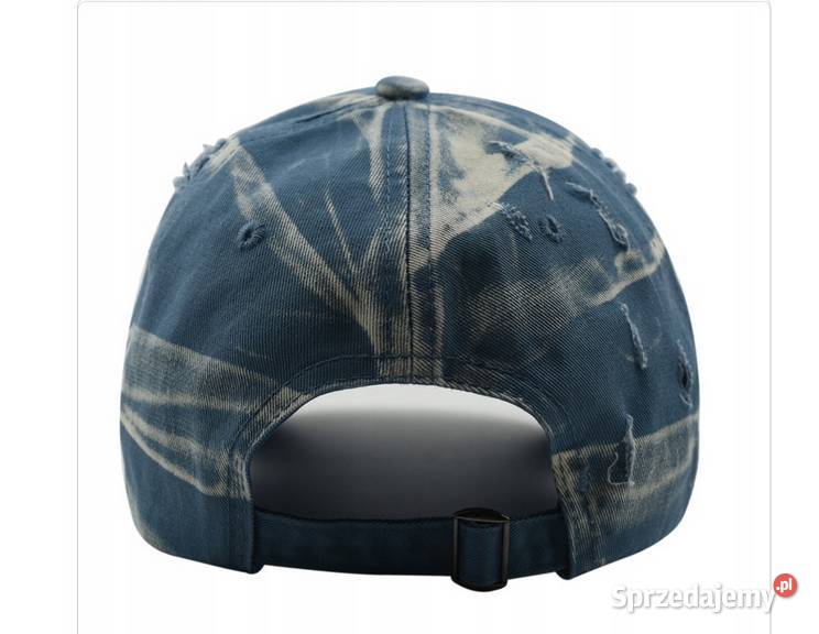 Czapka z daszkiem bejsbolówka jeans VINTAGE śląskie