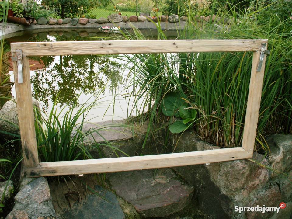 Rama lustro aranżacja wnętrz obraz okno loft Dom i Ogród Ełk