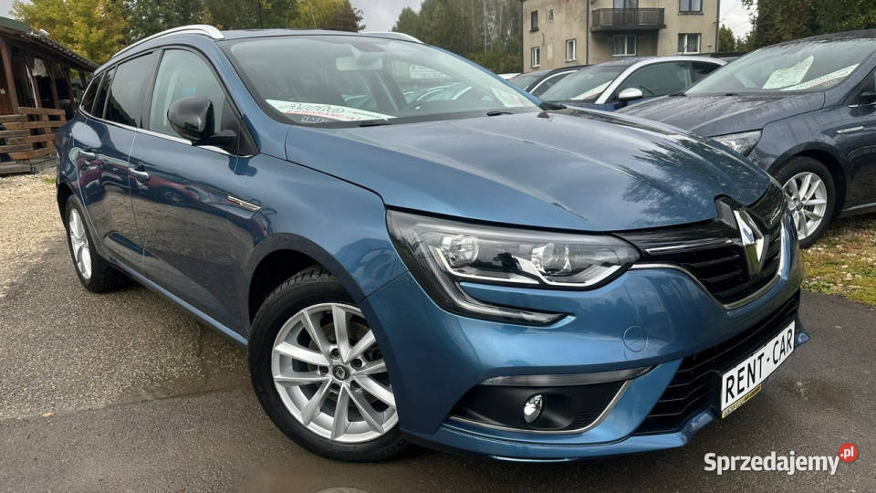 Renault Megane 12i132AutomatOPŁACONYBezwypadkowy niebieski Częstochowa