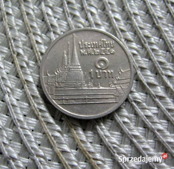 Tajlandia 1 Baht 2007r Kalisz
