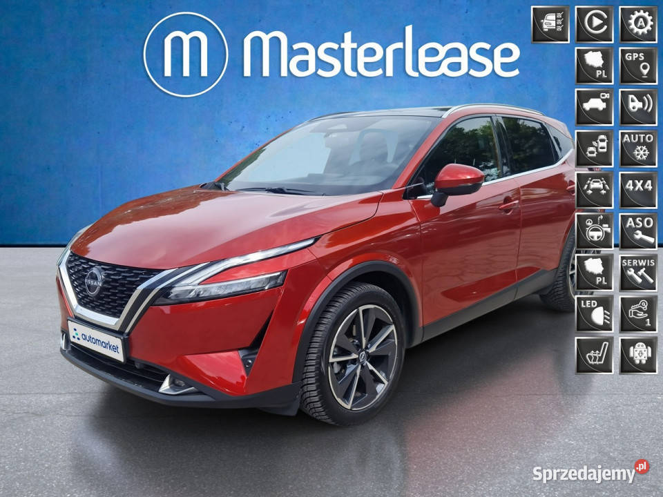 Nissan Qashqai 13 DIGT mHEV 4x4 Tekna Xtronic Z wspomaganie kierownicy Warszawa