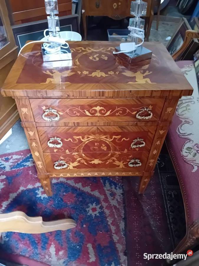 Komoda intarsjowana Meble Tarnogród