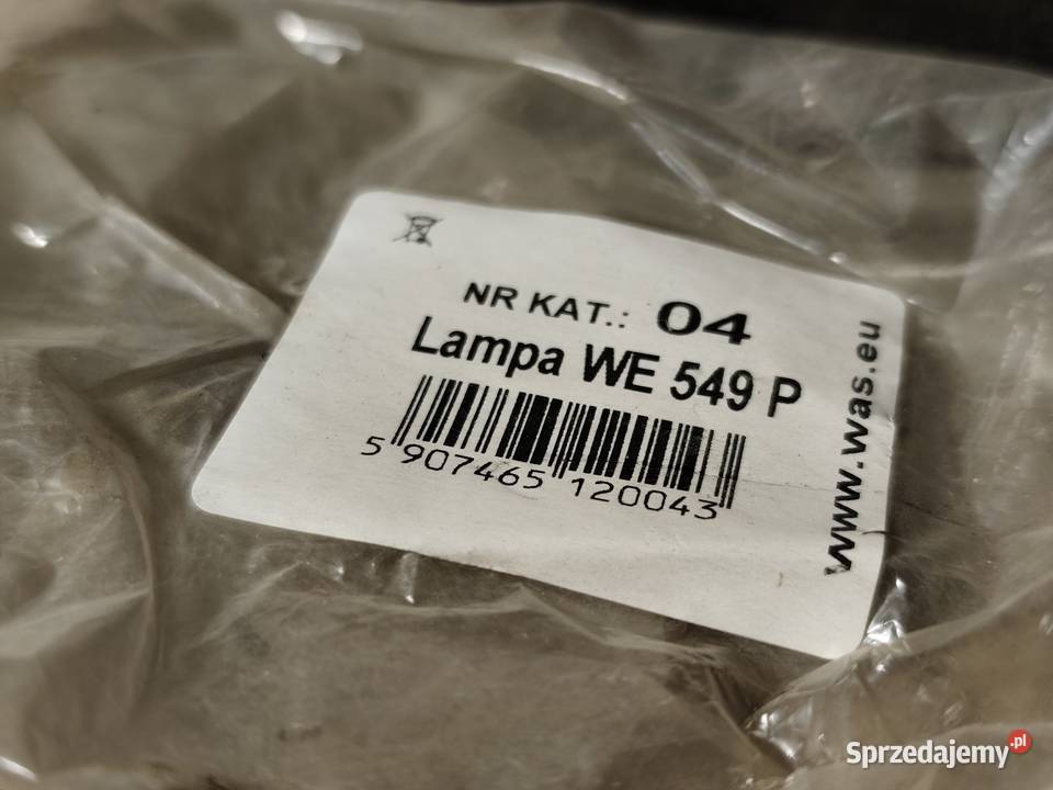 Lampy do przyczepki WE 549L WE 549P Białystok sprzedam