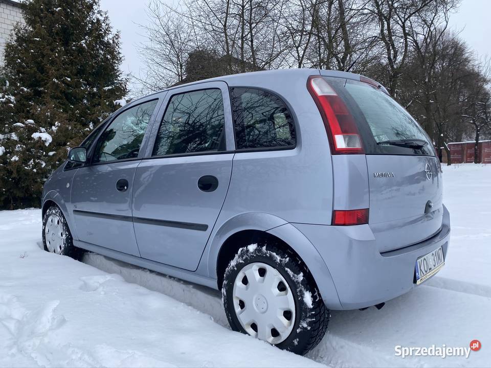 Opel Meriva 17 DTI 160 Klima Ekonomiczna niebieski