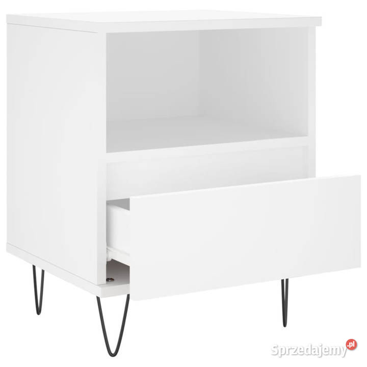 Szafka nocna biała 40x35x50 materiał Warszawa
