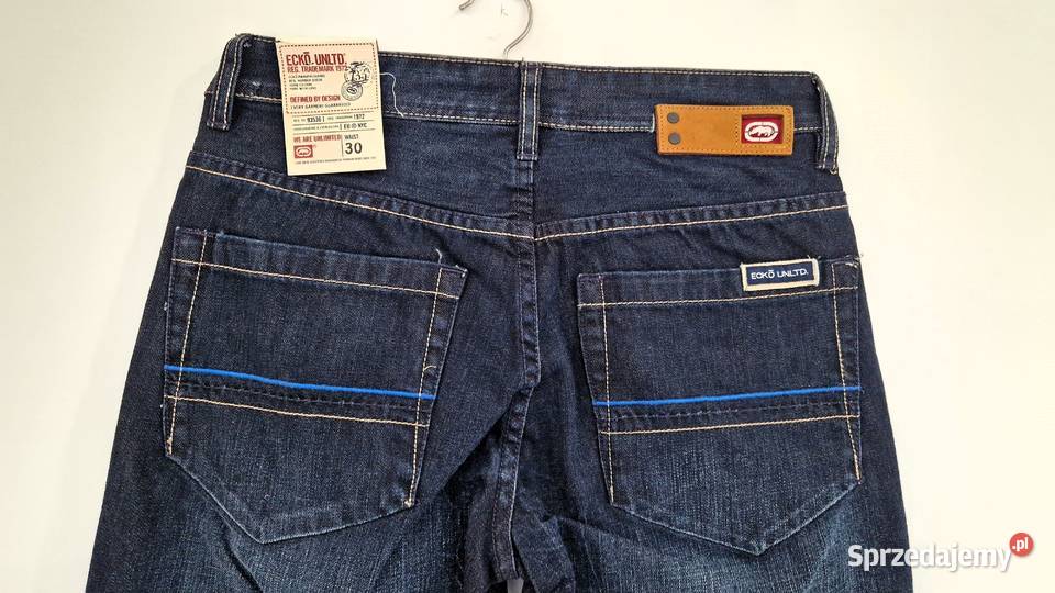 Nowe spodnie jeans ECKO UNLTD W30 S Nowy Dwór Mazowiecki sprzedam
