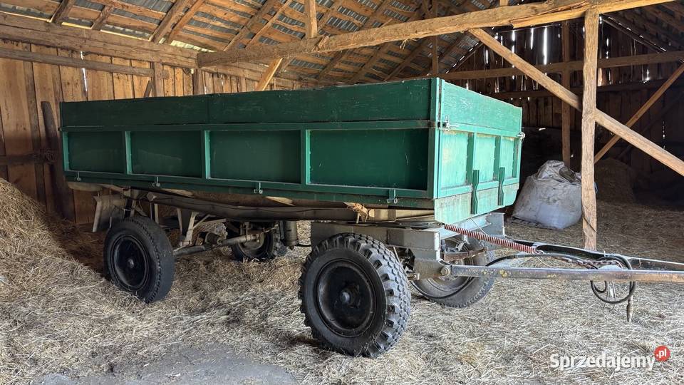 Przyczepa rolnicza generalnym remoncie nieuszkodzony Szulborze Wielkie