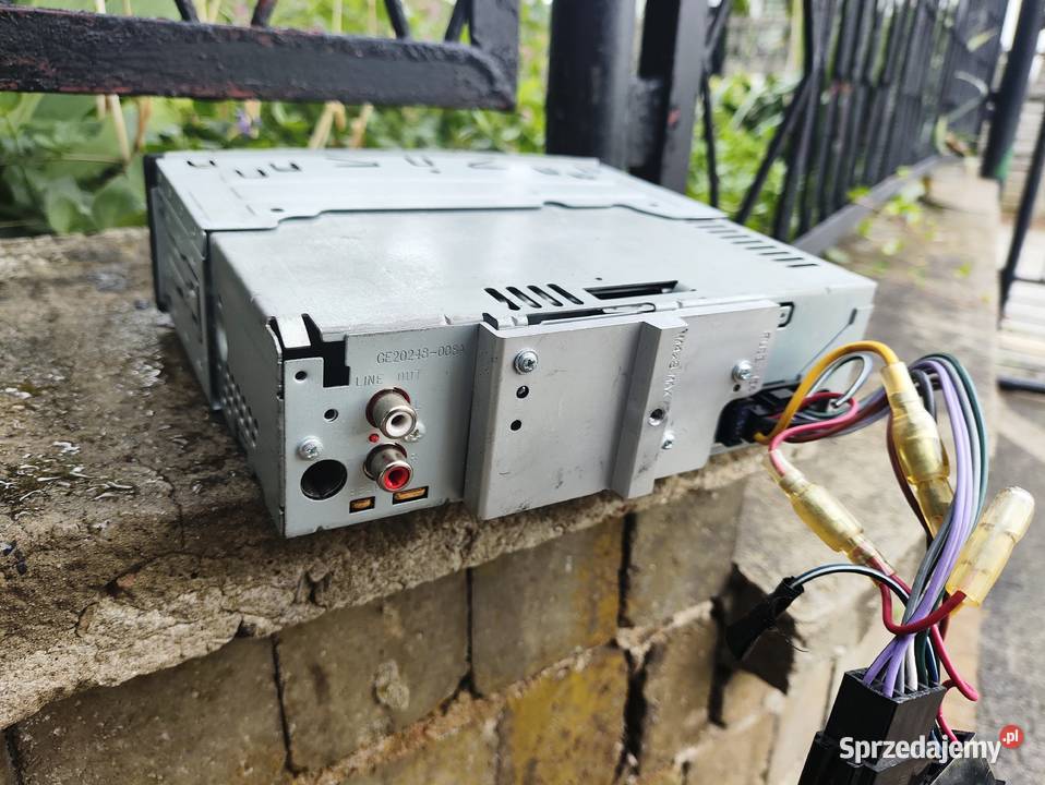 Radio samochodowe 1DIN JVC KDR412 CDMP3AUXUSB MP3 Niegowonice