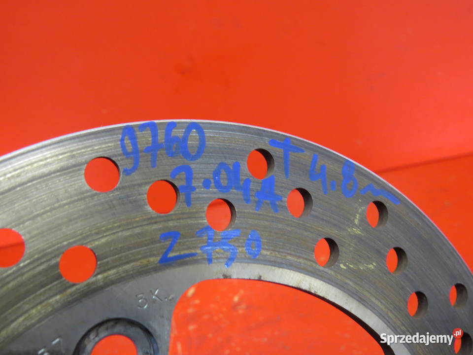 KAWASAKI Z750 Z 750 0412 tarcza hamulca tył Łódź sprzedam