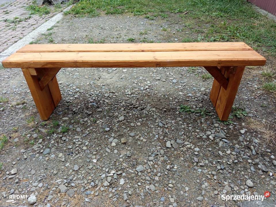 Ławki ogrodowe Różne rodzaje drewno małopolskie
