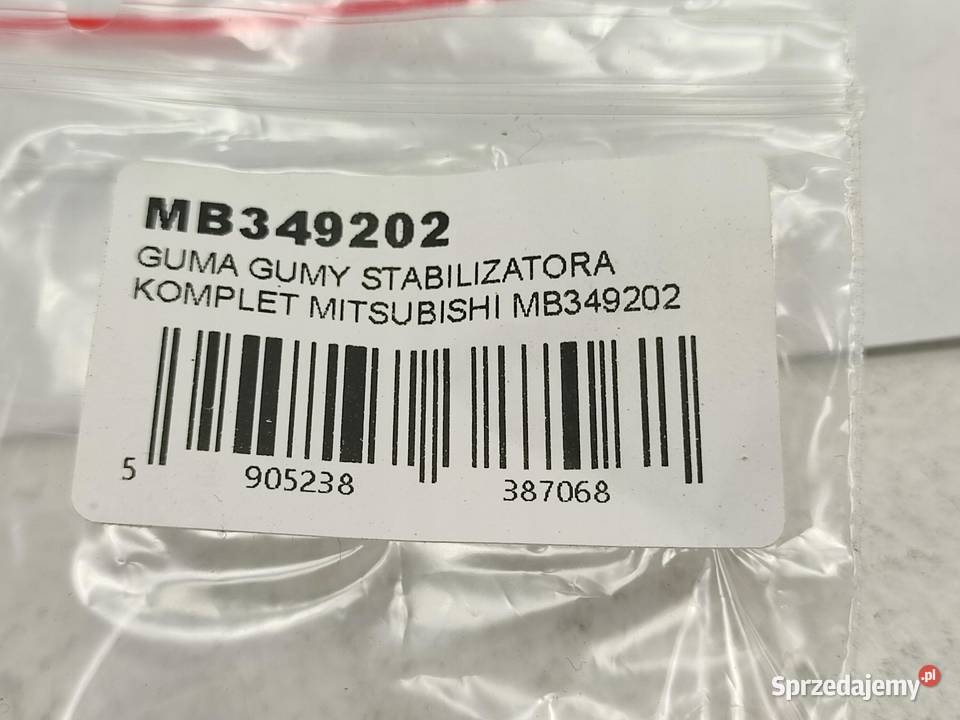 GUMA STABILIZATORA KOMPLET 2 MITSUBISHI CORDIA