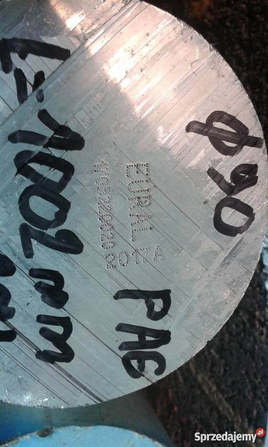 Wałek pręt aluminiowy duraluminowy PA6 fi90 15 Kamocin sprzedam